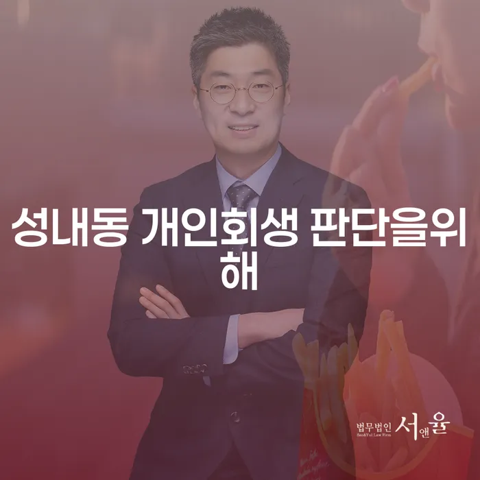 성내동 개인회생 판단을위해