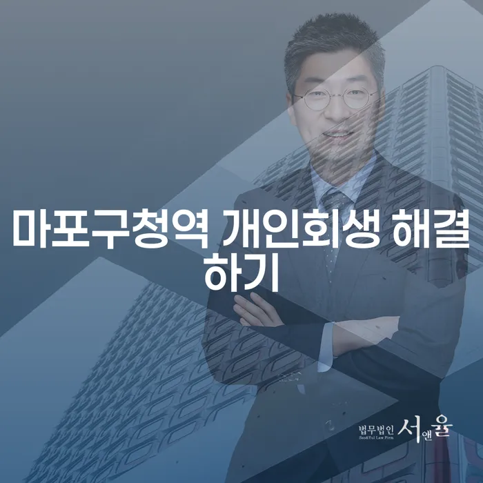 마포구청역 개인회생 해결하기