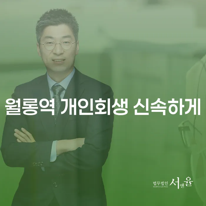 월롱역 개인회생 신속하게