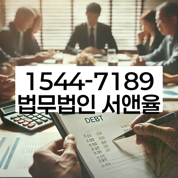 법적 채무조정 신청