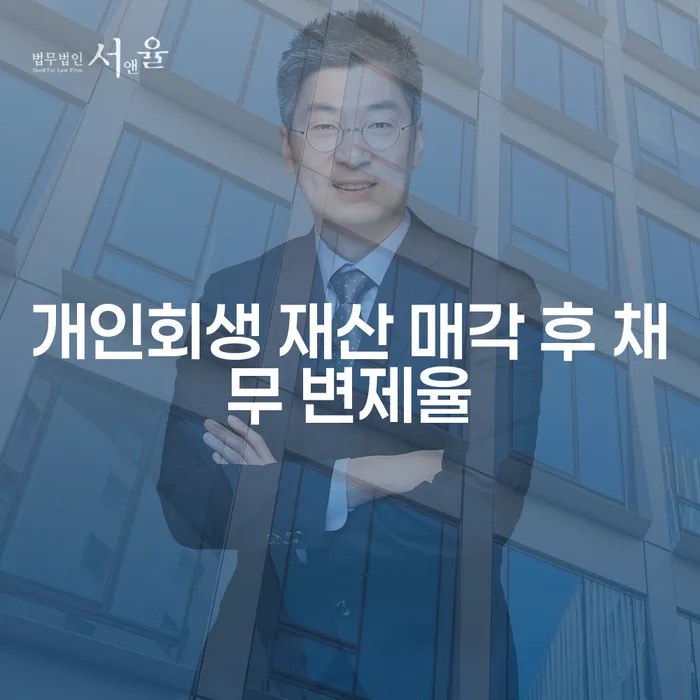 개인회생 재산 매각 후 채무 변제율, 어떻게 최적화할 수 있을까요?