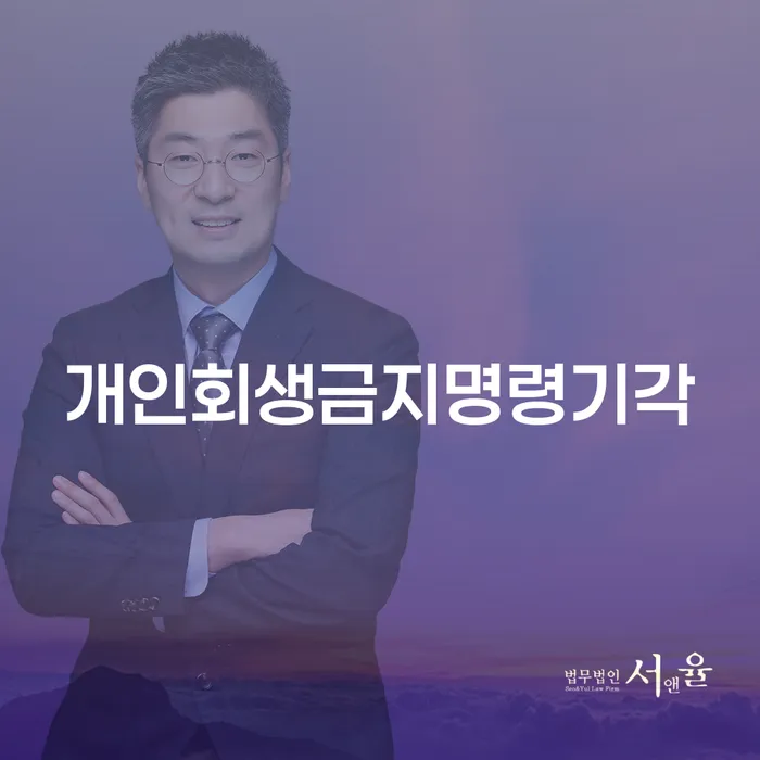 개인회생 금지명령 기각, 어떻게 대비해야 할까요?